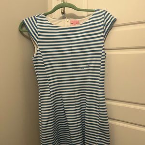 Lily Pulitzer blue and white dress size medium